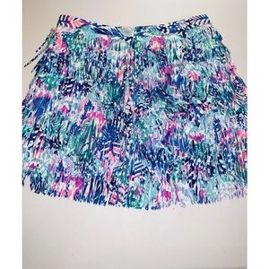 Lilly Pulitzer Kelsey Fringe Skirt